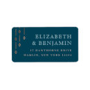 Search for gatsby wedding return address labels Modern