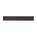 Search for red star return address labels Black