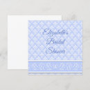 Search for blue damask invitations Anniversary