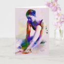 Search for ballet shoes cards Watercolor
