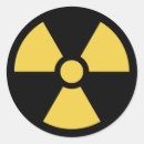 Search for radioactive stickers Black