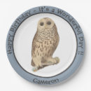 Search for owl paper plates Birthday party