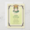 Search for frog birthday invitations Kids
