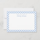 Search for babys note cards Plaid
