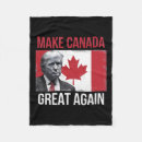 Search for canadian flag blankets America
