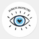 Search for evil eyes stickers Protection