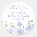 Search for blue floral stickers Calligraphy