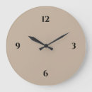 Search for beige clocks Minimalist