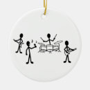 Search for rock band ornaments Drums