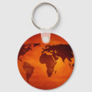 Search for vintage world map keychains Countries