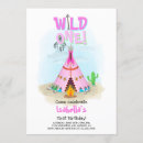 Search for indian girl birthday invitations Tribal