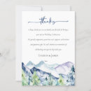 Search for mountain thank you cards Calligraphy