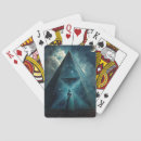 Recherche de pyramide jeux de cartes Magique