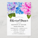 Search for blue hydrangea rehearsal dinner invitations Flowers