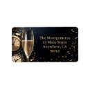Search for new years eve party return address labels Happy new year
