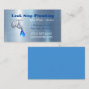 Search for waterdrop business cards Plumbers