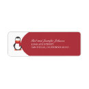 Search for penguin return address labels Xmas