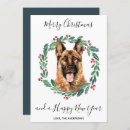 Search for german shepherd puppy christmas cards Pet