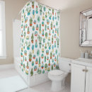 Search for cactus shower curtains Teal