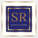 Search for royal blue stickers Monogrammed