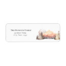 Search for desert return address labels Watercolor