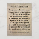 Search for amends postcards First amendment