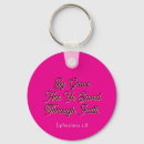 Search for scriptural keychains Pink