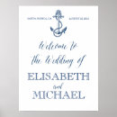 Search for nautical welcome signs Navy blue