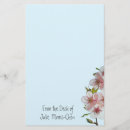 Search for cherry blossom stationery stationery paper Tree