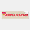 Search for jesus saves bumper stickers Religious