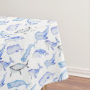 Search for boat tablecloths Blue whale