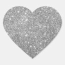 Search for silver hearts stickers Glitter
