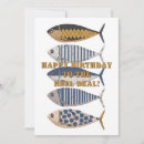 Recherche de sardines vœux cartes Pêcheur