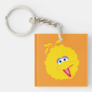 Search for big bird keychains Seasame st