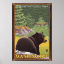 Search for washington state parks posters Black