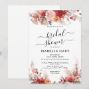 Search for rust bridal shower invitations Calligraphy
