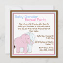 Search for cute gender reveal invitations Stylish