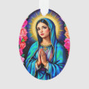 Search for virgin mary ornaments Religious