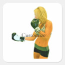 Search for female boxing stickers Inspiration