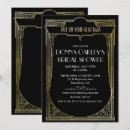 Search for great gatsby bridal shower invitations 1920s