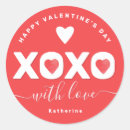 Search for friends valentine stickers Xoxo