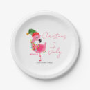Search for christmas in july paper plates Watercolor