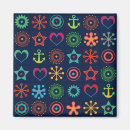 Recherche de coeur abstrait magnets Conception