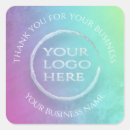 Search for rainbow thank you stickers Holographic
