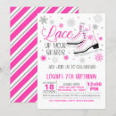 Search for skating birthday invitations Lace up your skates