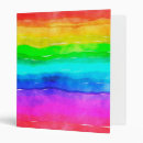 Search for kids binders Watercolor
