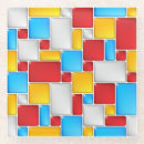 Search for colourful mosaic coasters Modern
