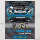 Search for auto mechanic flyers Repair