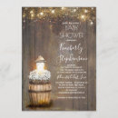 Search for babys breath baby shower invitations Rustic