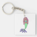 Search for curly keychains Black